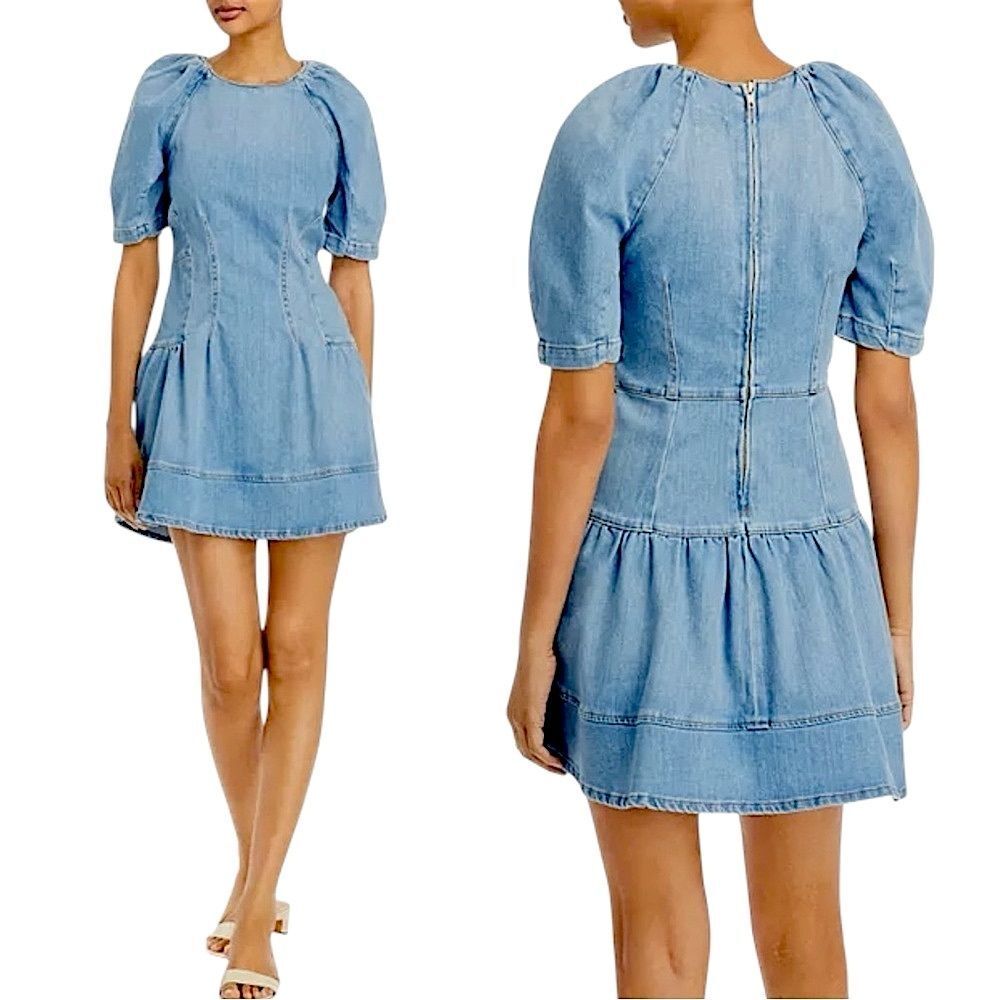 Jonathan Simkhai Holland Denim Mini Dress